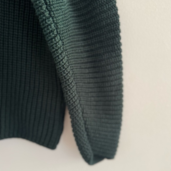 Frank & Eileen Montecito 
Classic Pullover Sweater British Racing Green SIZE XS - Picture 6 of 7